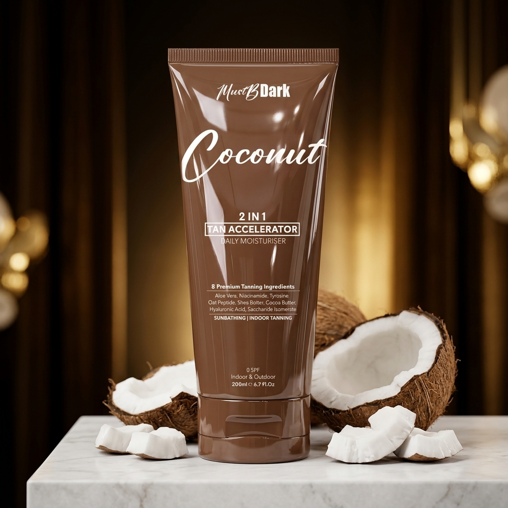 MustBDark Coconut Tan Accelerator & Moisturizer 200ml