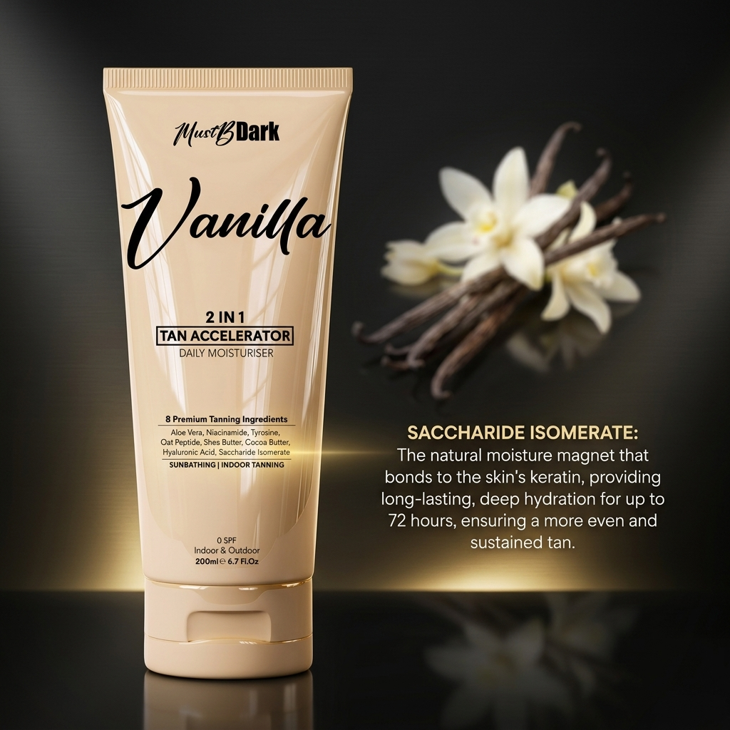 MustBDark Vanilla Tan Accelerator & Moisturizer 200ml