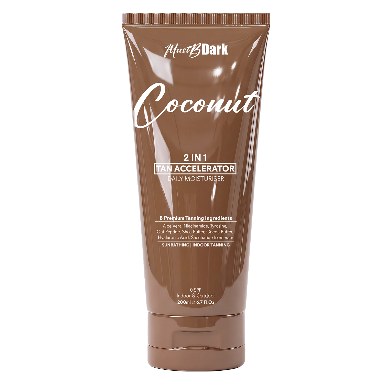 MustBDark Coconut Tan Accelerator & Moisturizer 200ml