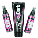 MustBDark Triple Bundle Tanning Cream & 2 Body Mists